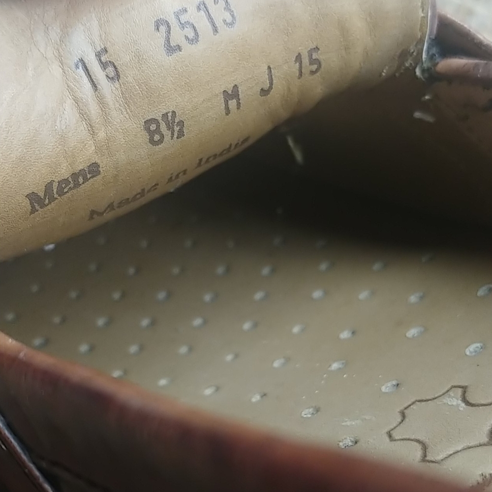 Johnston & Murphy woven leather tassel loafers - Picture 7 of 10
